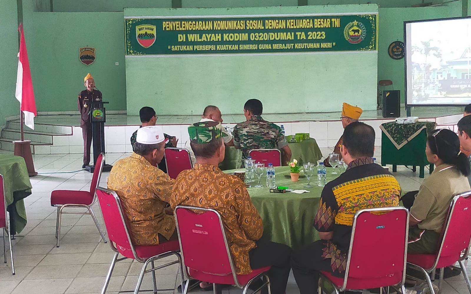 Gelar Komunikasi Sosial, Kodim Dumai Jalin Keakraban dan Pererat Silaturahmi