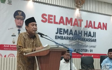 Ketua Komisi VIII DPR Lepas Calon Jemaah Haji Makassar Malam Ini