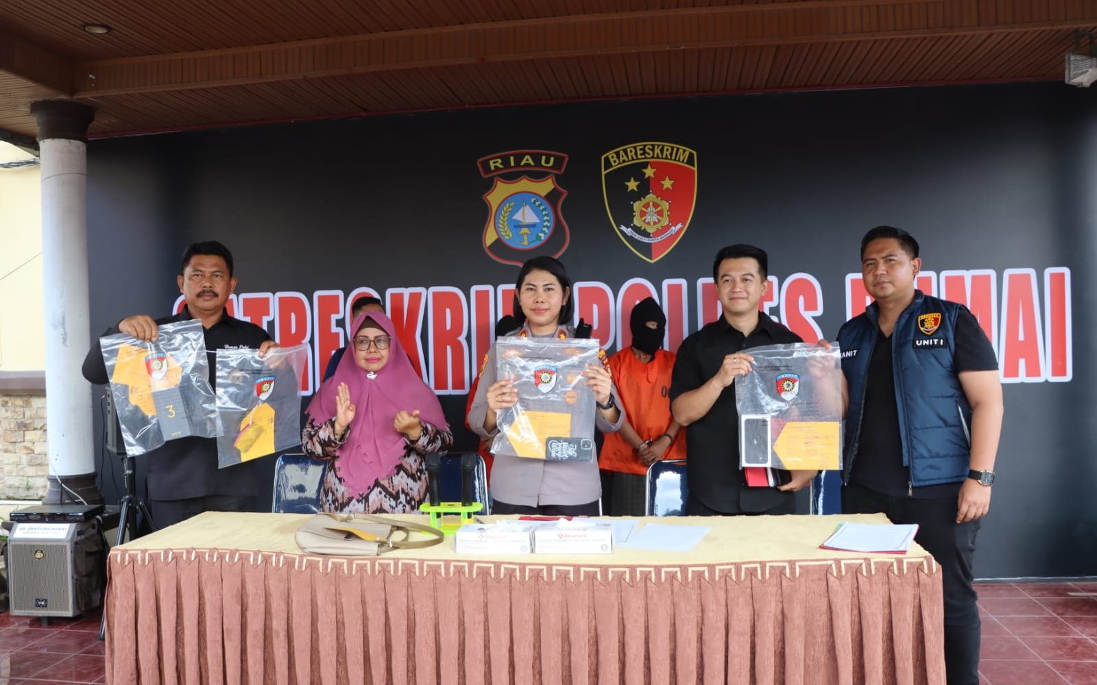 2 Pelaku Pencurian Berhasil Diamankan Satreskrim Polres Dumai