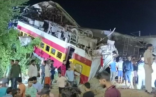 Terus Bertambah, Korban Tewas Tabrakan Kereta India 233 Orang-900 Luka!