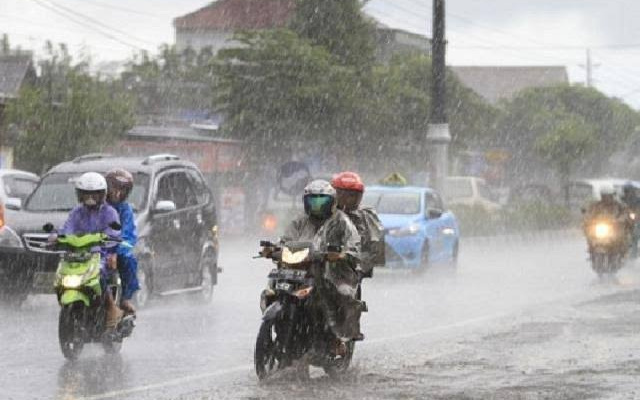 Akhir Pekan, BMKG Prediksi Riau Diguyur Hujan Sepanjang Hari ini