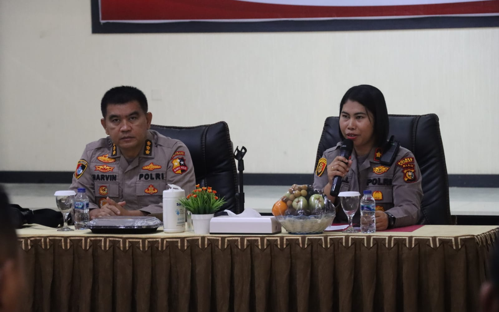 Pengamanan Pemilu 2024, Peneliti Puslitbang Polri Kunjungi Polres Dumai