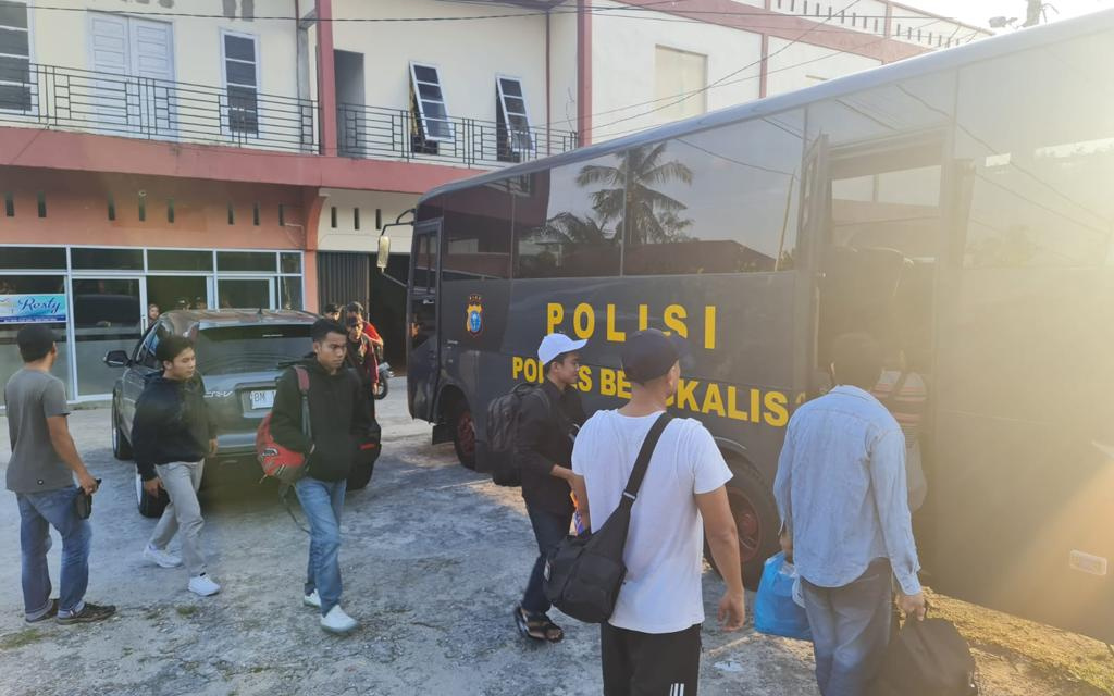Polres Bengkalis Gagalkan Penyelundupan 28 Pekerja Migran Ilegal ke Malaysia