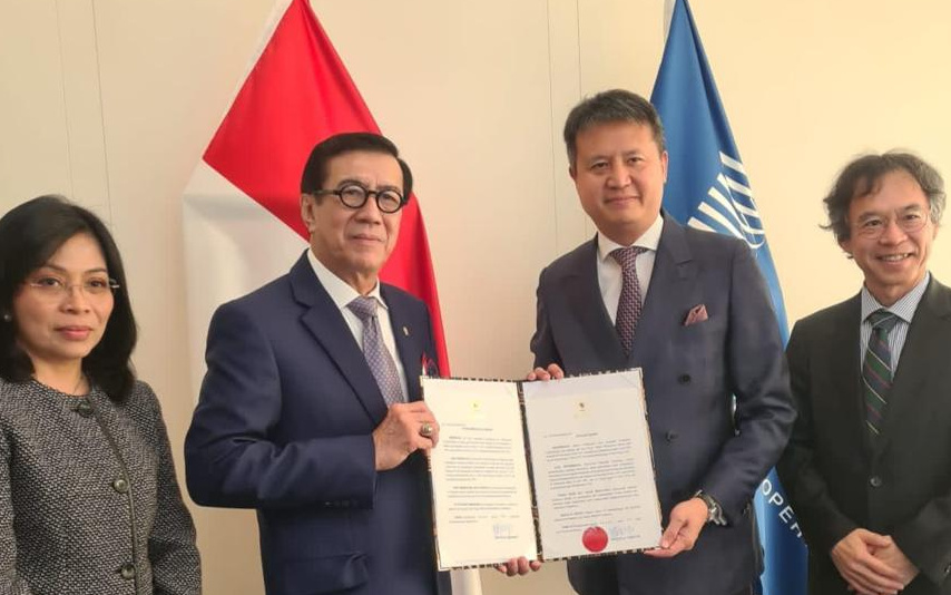 Menkumham Hadiri Pertemuan Bilateral Penting Pada Sidang WIPO