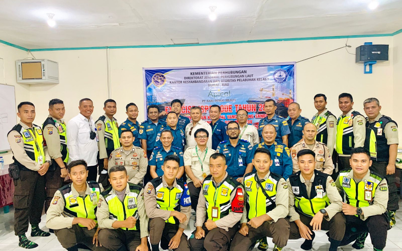 Apical PT SDS Tersus Gelar Pelatihan Exercise ISPS Code, ini Tujuannya