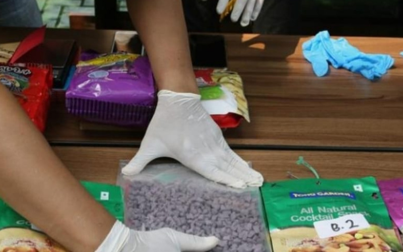 Penindakan, Bea Cukai Dumai Gagalkan Penyeludupan 5,37 Kg Ekstasi