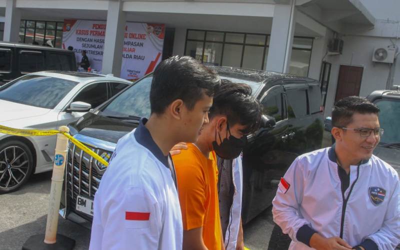 Polda Riau Ungkap Kasus Judi Online