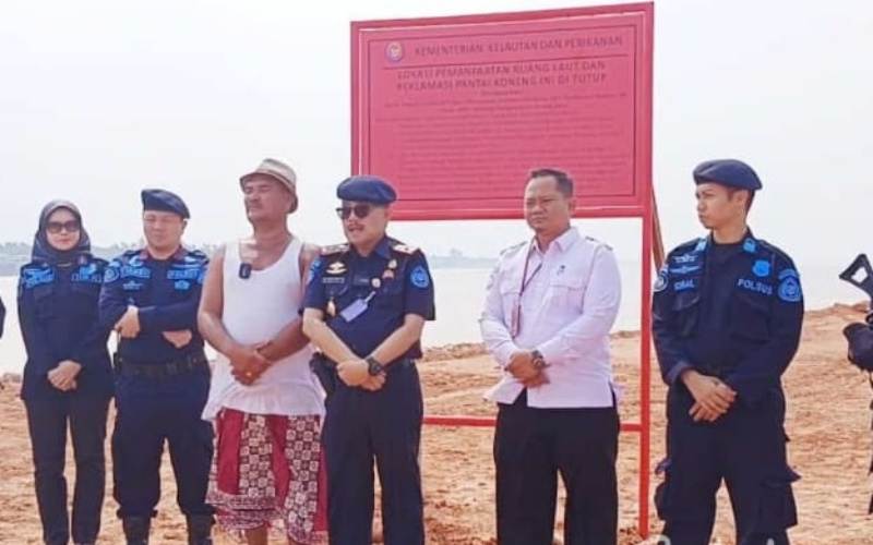 Tegas! Kementerian Kelautan dan Perikanan Stop Reklamasi Pantai Koneng