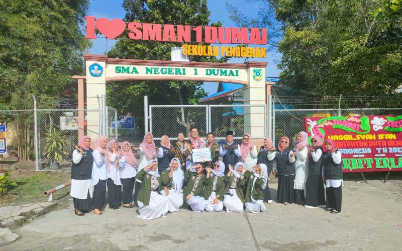 Lomba Genre, Murid SMAN 1 Dumai Raih Peringkat Pertama