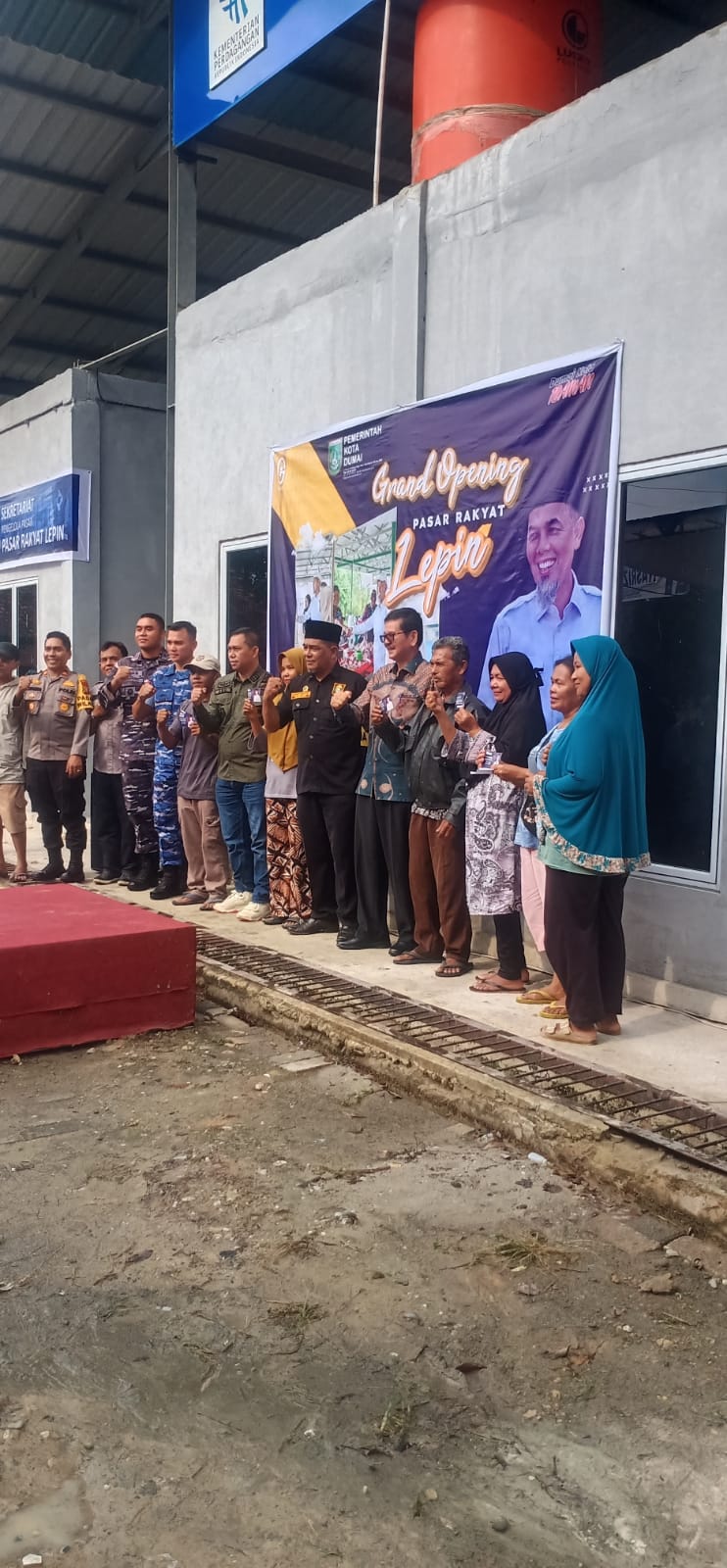 Pasar Lepin Dumai Grand Opening, Masyarakat Antusias