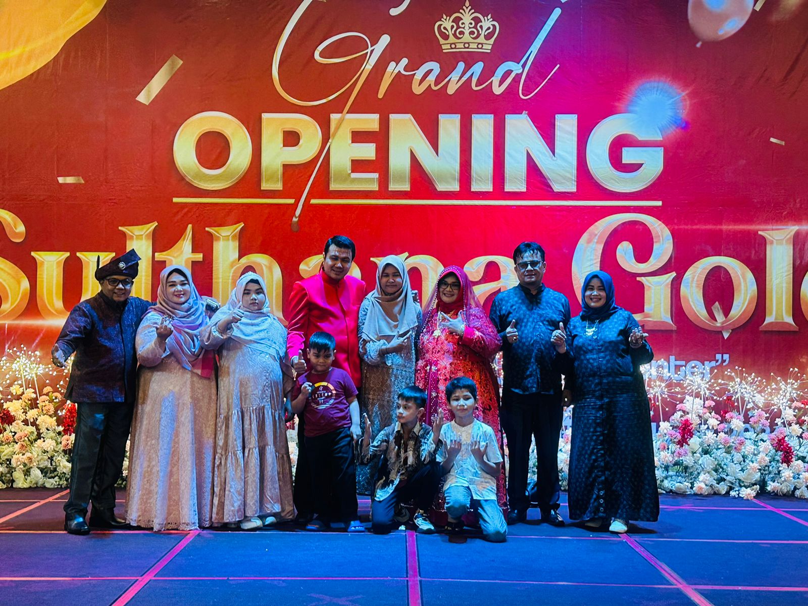 Meriah, Grand Opening Toko Emas Sulthana Gold