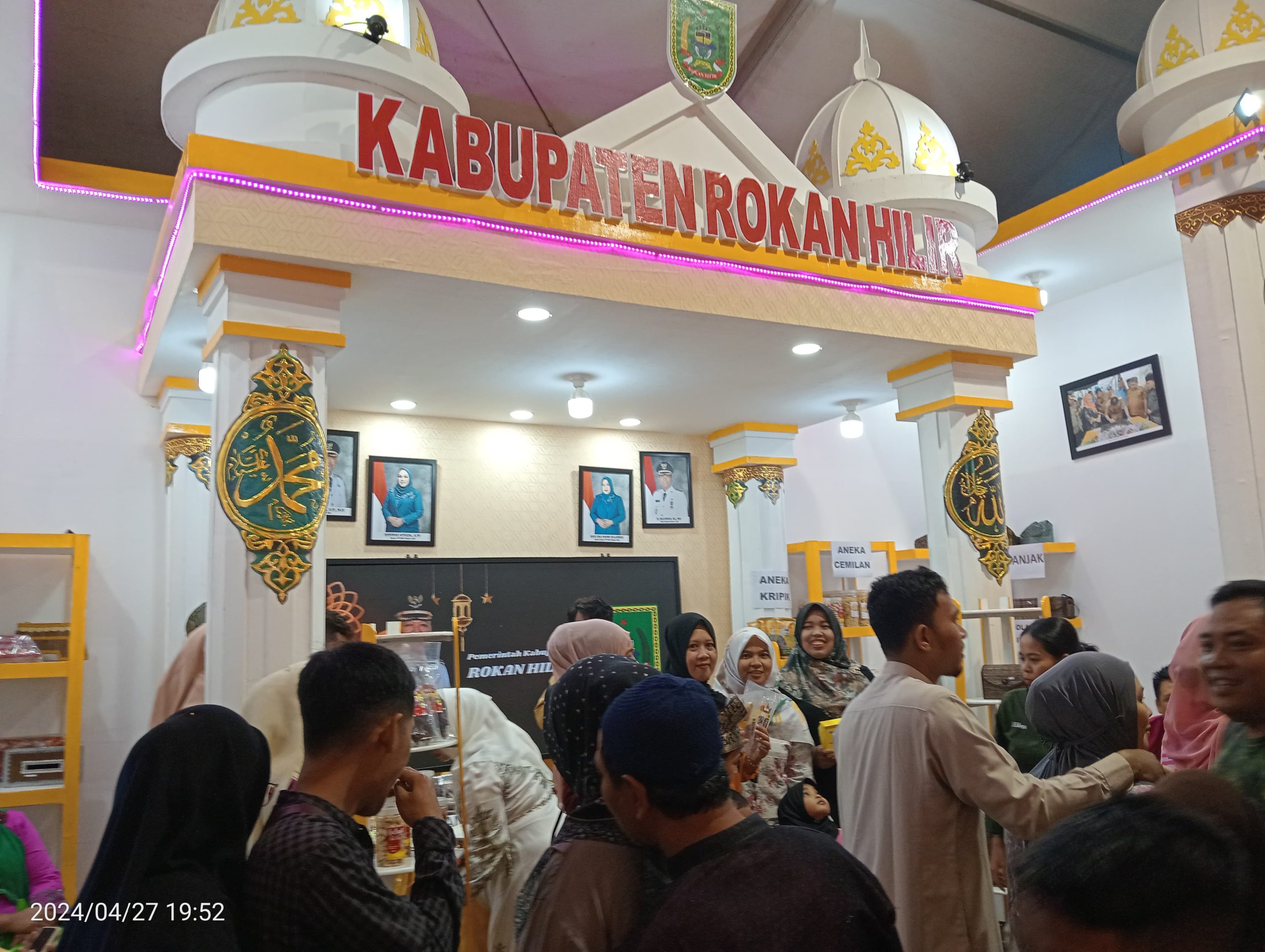 Rohil SabetJuara 1 Pawai Ta'aruf dan Stand Bazar MTQ Ke XLII Provinsi Riau