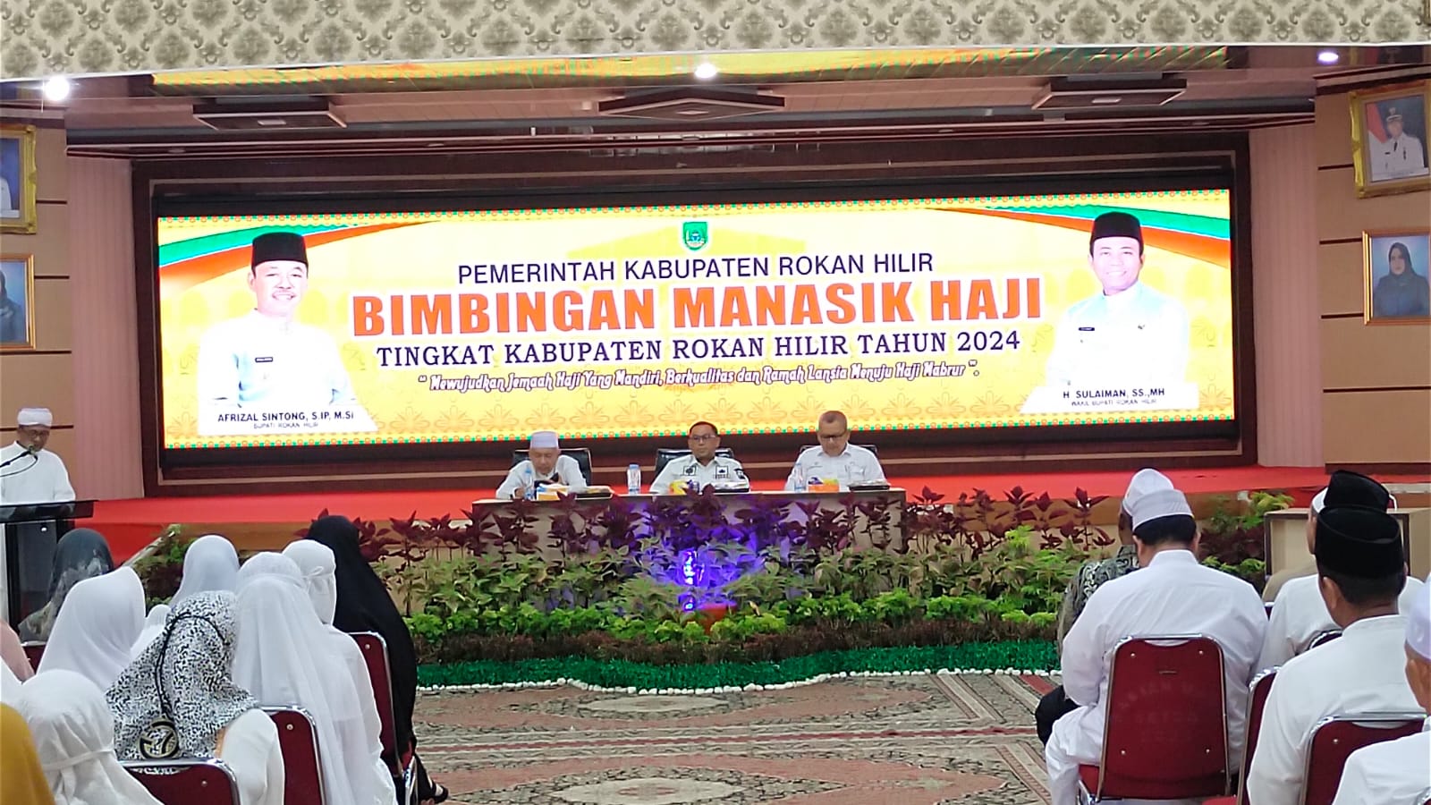 Sekda Tutup Bimbingan Manasik Haji Tingkat Kabupaten Tahun 2024