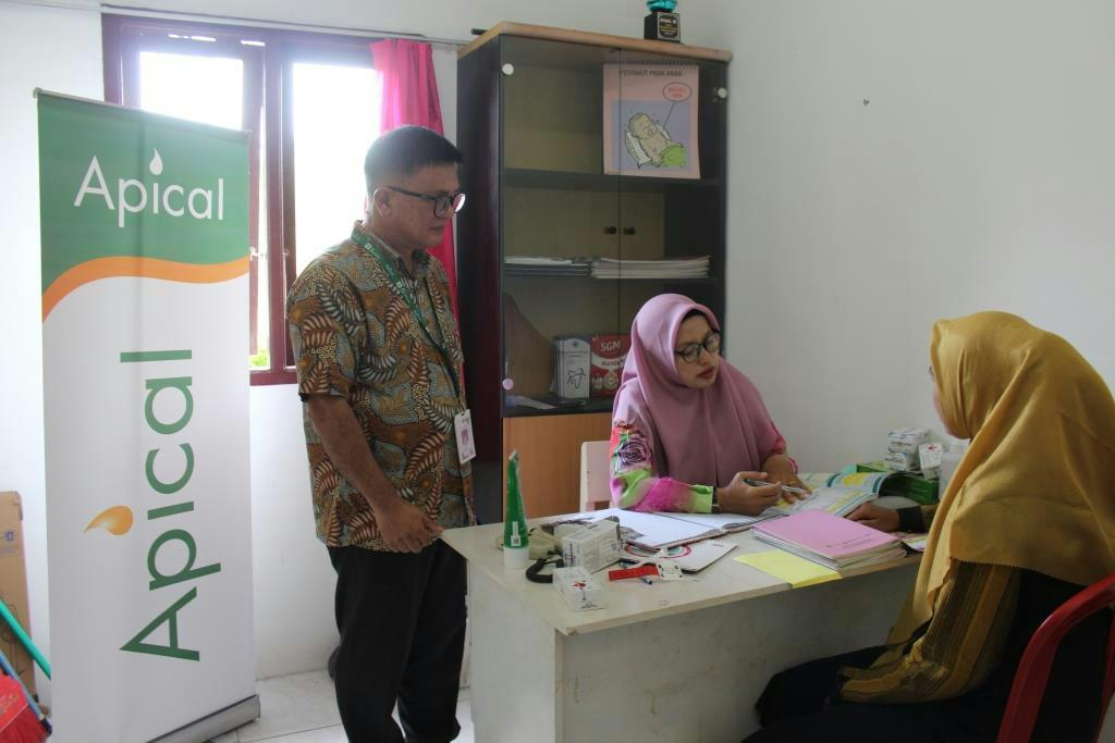 Lanjutkan Penanggulangan Stunting, Apical Dumai Beri Makan Tambahan Kepada Ibu Hamil