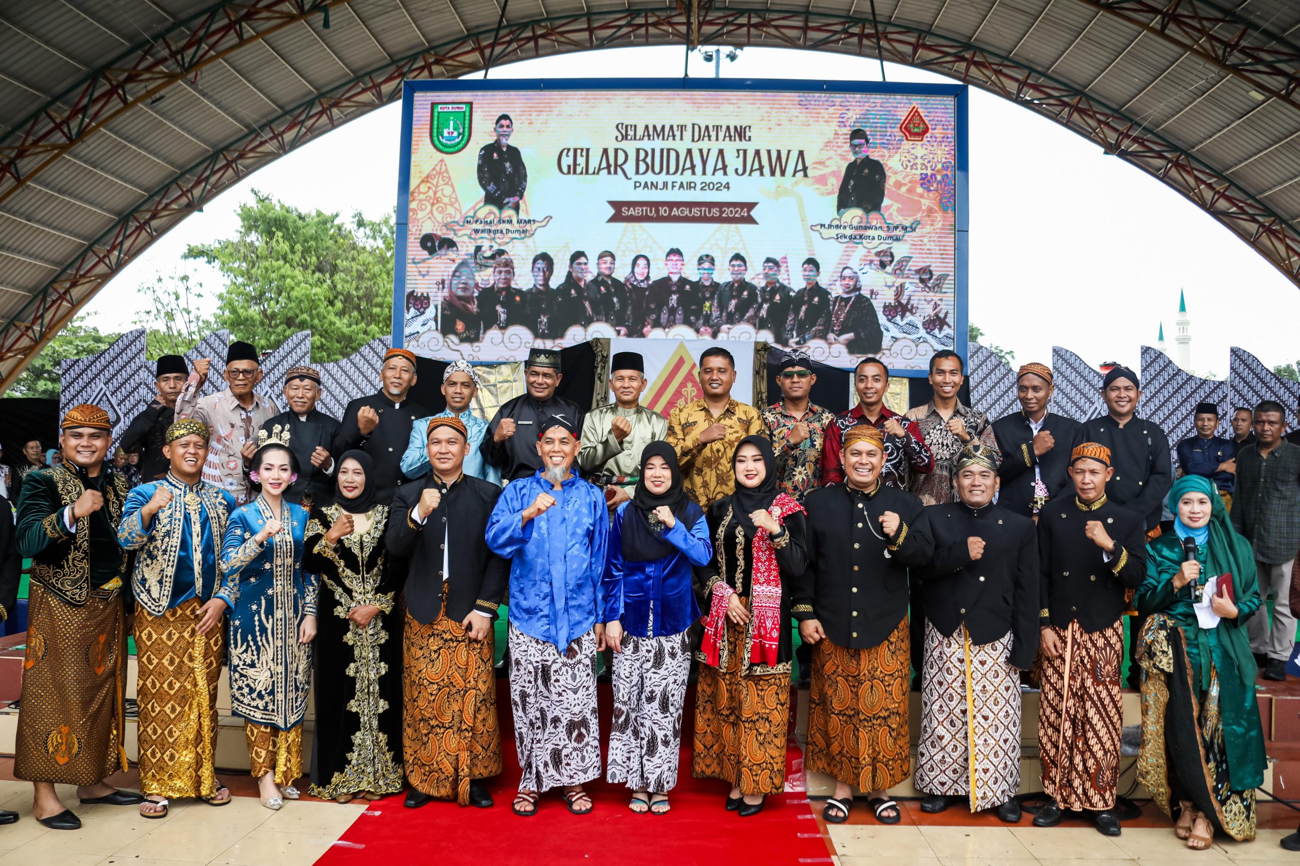 Gelar Budaya Panji Fair 2024 Berlangsung Meriah Diikuti Ribuan Peserta Kirab dari Paguyuban Jawa se Kota Dumai