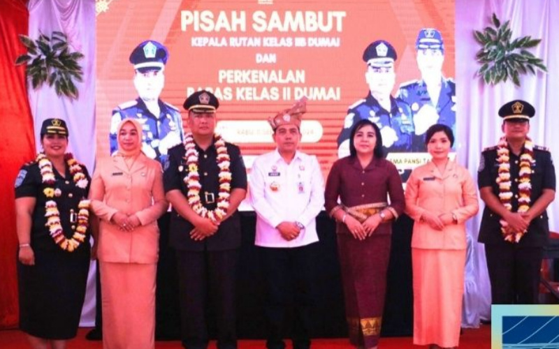 Sertijab, Yudhi Khairudin Resmi Jabat Karutan Dumai