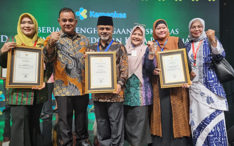 3 Kategori Layanan Primer Tingkat Nasional, Dinkes Dumai Raih Penghargaan