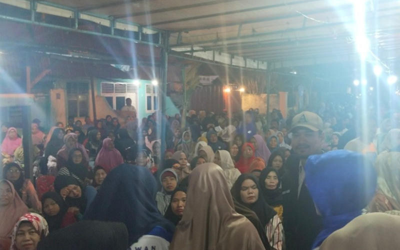 Warga Jalan Nelayan Sepakat Mencoblos Paslon H Paisal-Sugiyarto